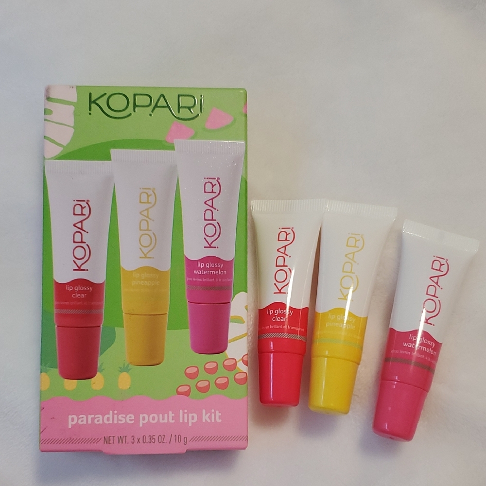 NIB KOPARI Paradise Pout Lip Kit